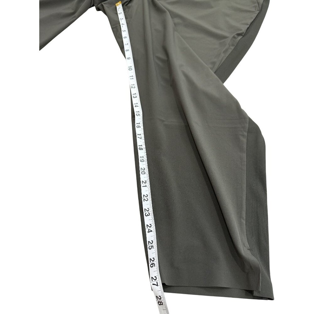 Athleta Brooklyn Ankle Pant Olive Green Elastic Waistband Womens Size 24 NEW - Picture 7 of 10